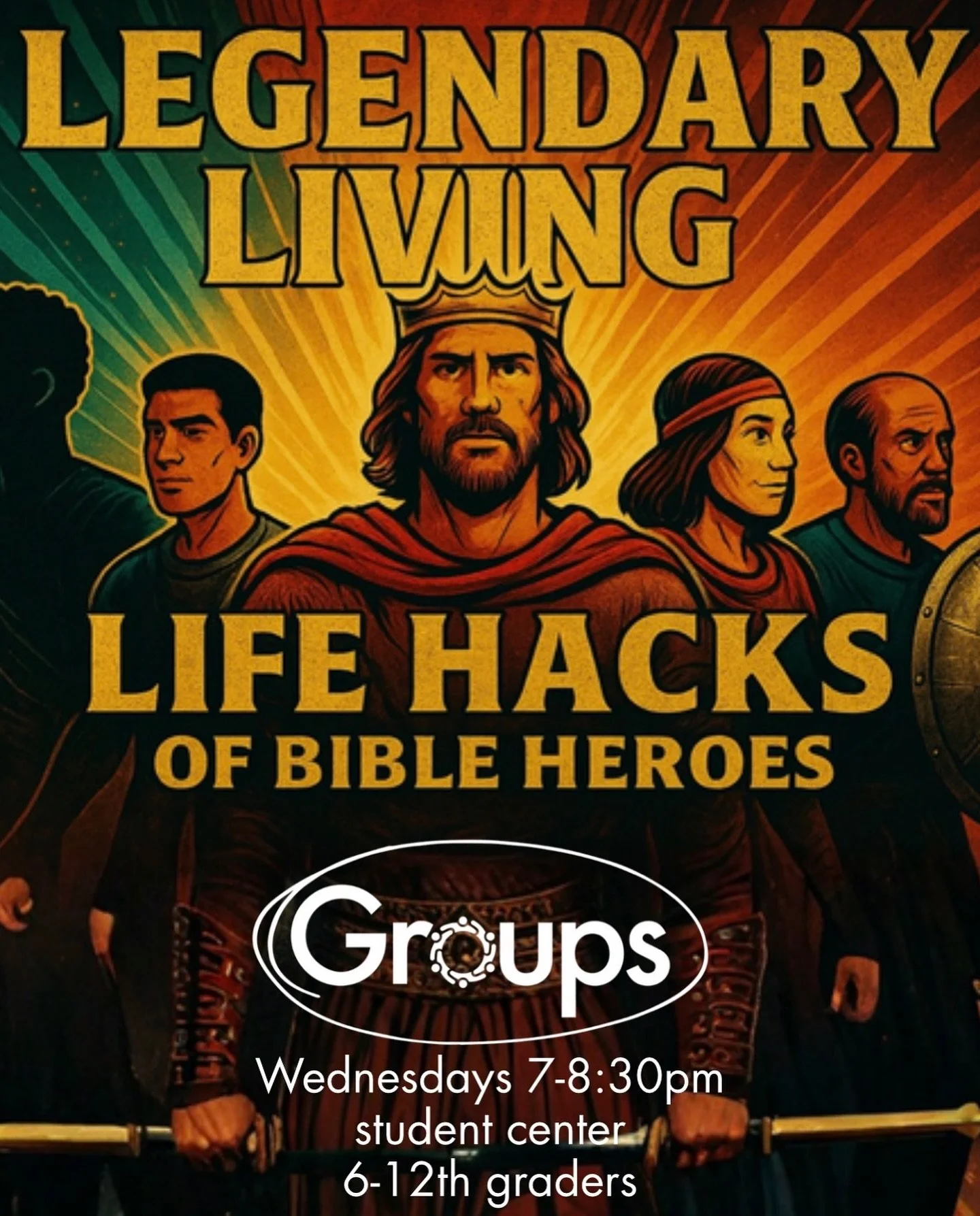 New series at group is starting TONIGHT‼️ be there and bring your friends