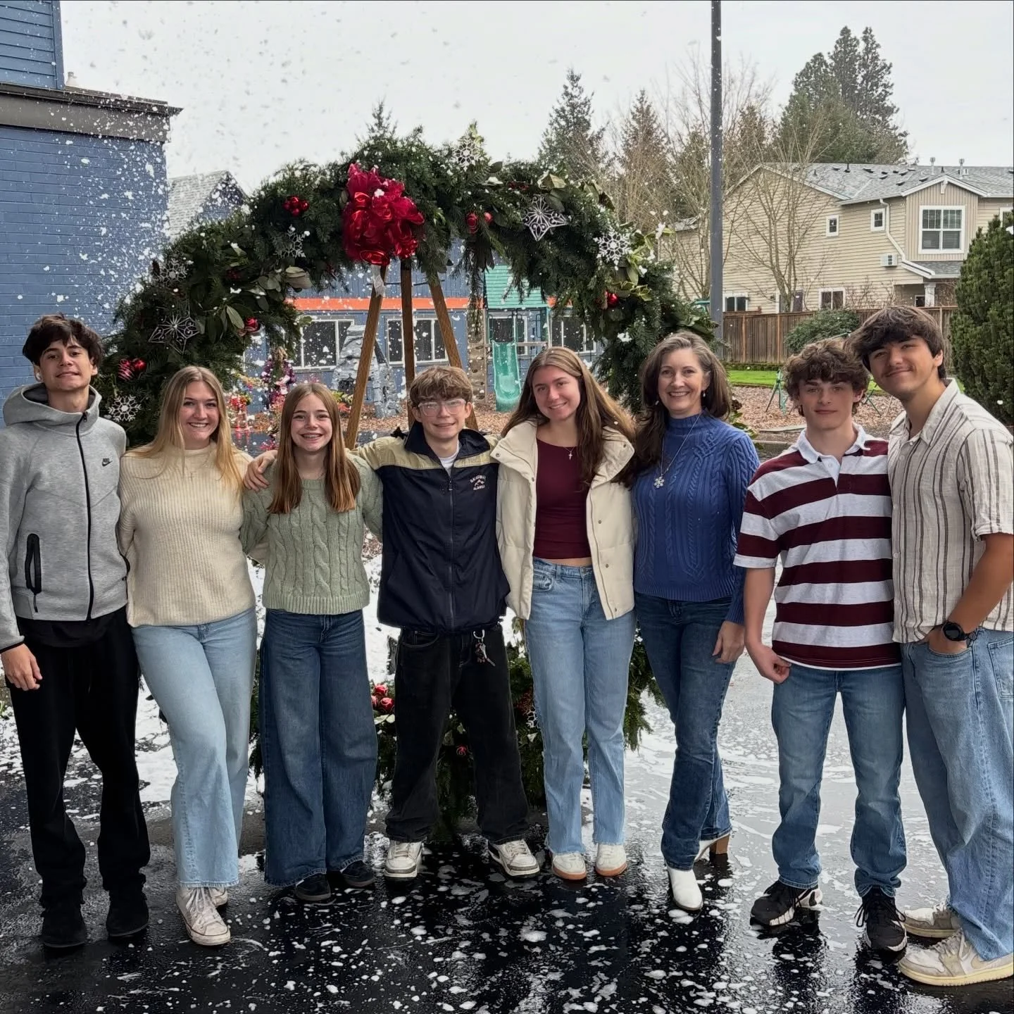 CHRISTMAS WITH WESTSIDE STUDENTS🫶🎄🤍✨🙏