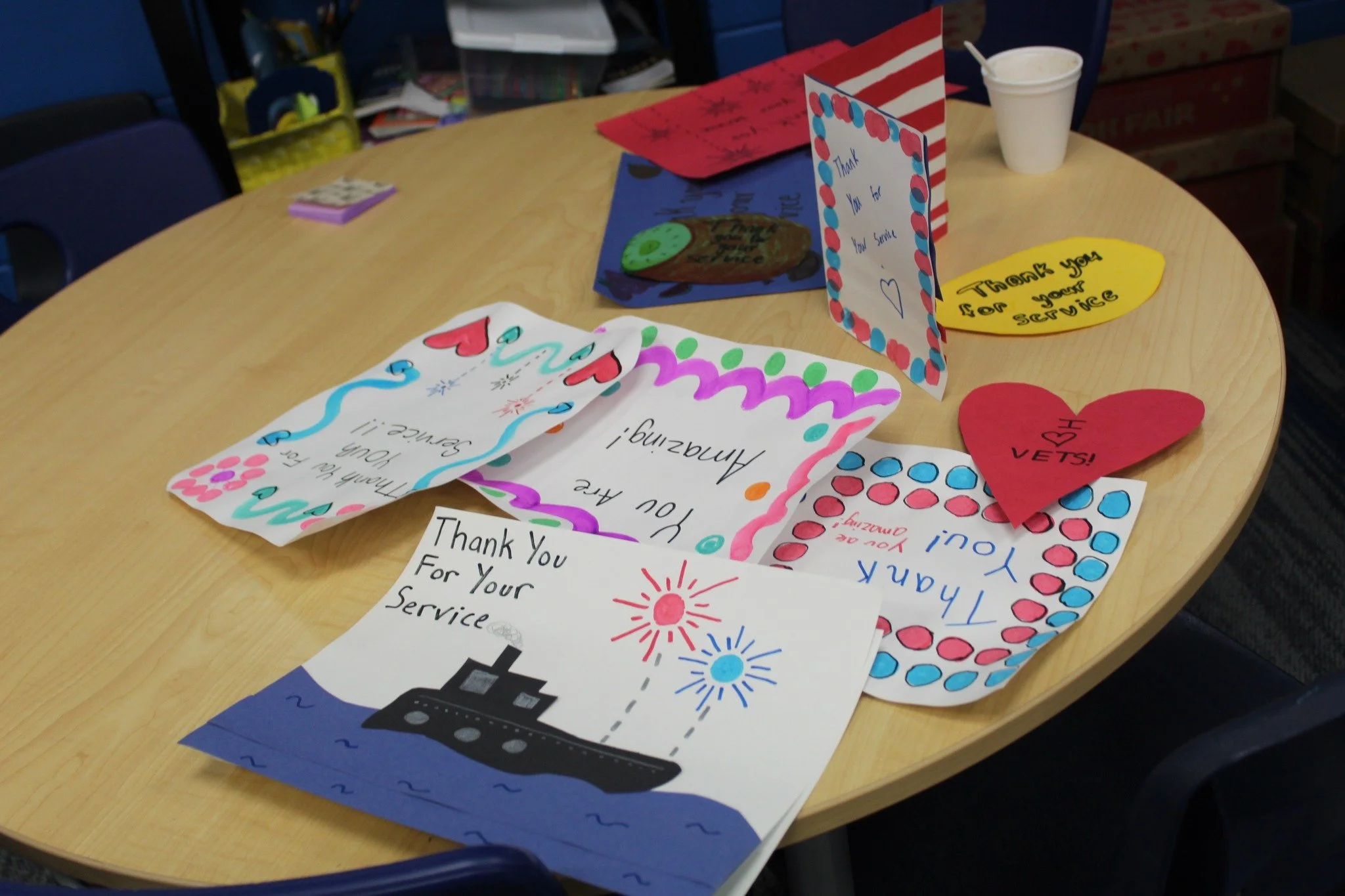 One more project for you to consider helping at this Monday, Jan. 19, for Flossmoor's 11th Dr. Martin Luther King, Jr. Day of Service:

Flossmoor Hills Elementary School is offering a session for making thank you cards and letters of encouragement fo