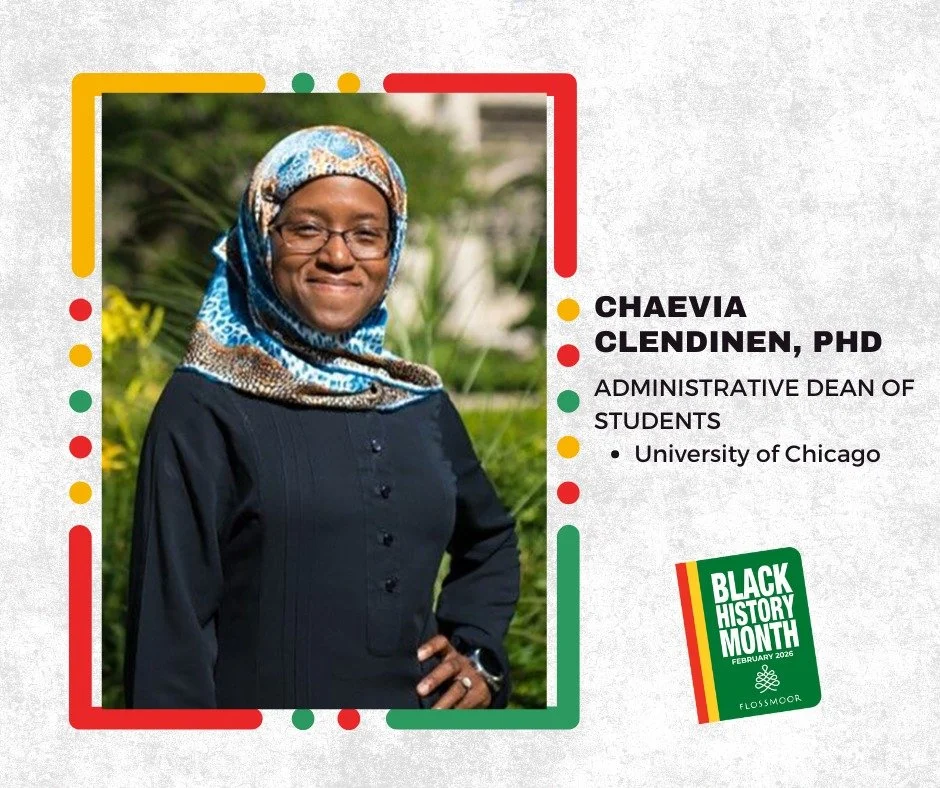 In celebration of #BlackHistoryMonth, we are highlighting some inspiring African American educators in Flossmoor. 

Today we are recognizing Chaevia Clendinen, who was inspired to work in education following her own experience as a PhD student in Mol