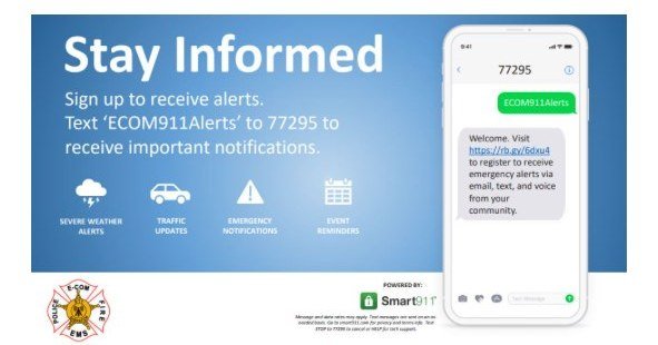 Good morning, Flossmoor - We hope everyone stayed safe during last night's storms. Please be aware that a flood watch is still in effect until Thursday morning. 

Did you receive emergency weather text messages from ECOM during yesterday's storms? If