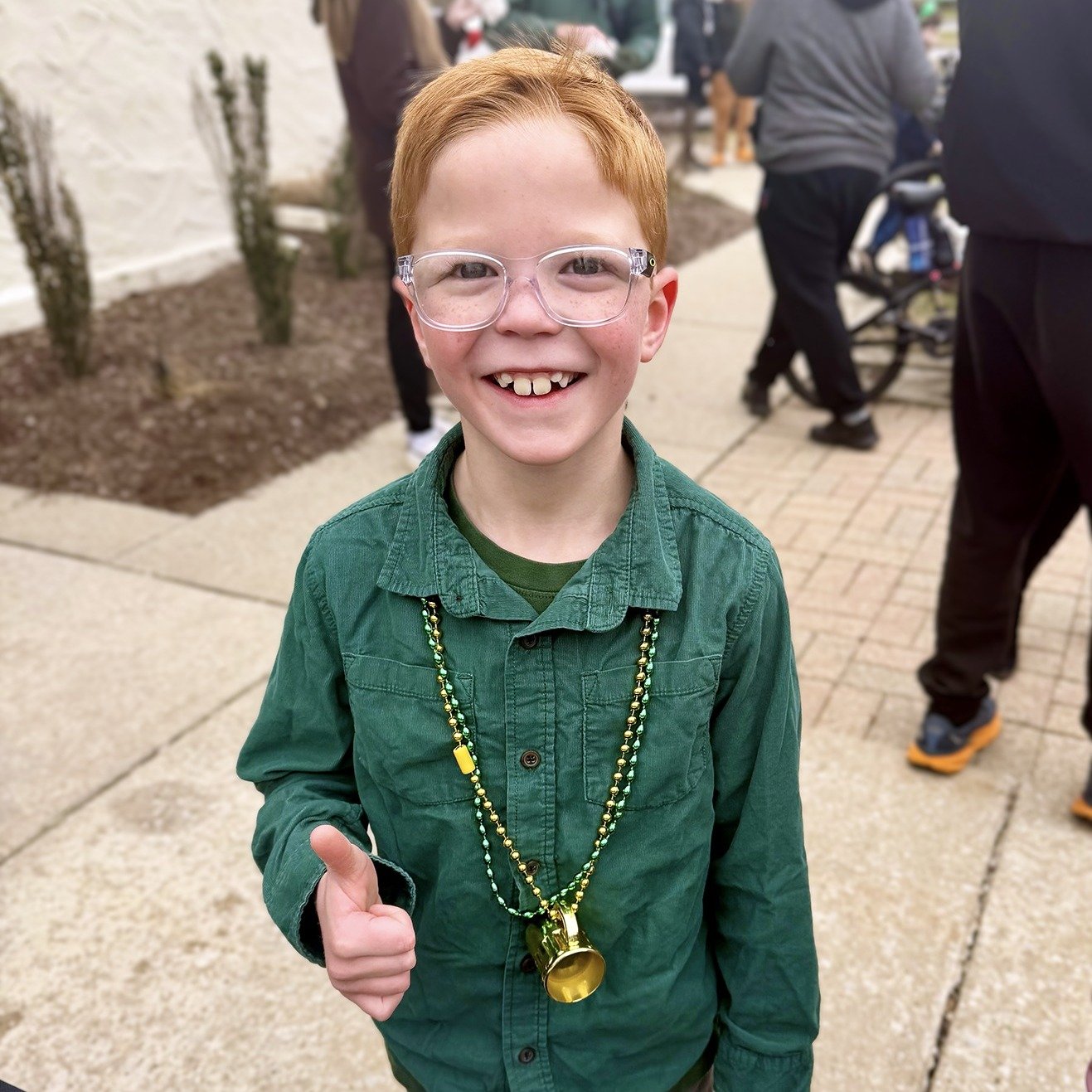 ICYMI: There were plenty o'smiles, as residents came together for a brisk stroll through the Flossmoor Park neighborhood on a cold Saturday, as Flossmoor neighbors celebrated the upcoming St. Patrick's Day holiday together. Thanks to the Flossmoor Fi