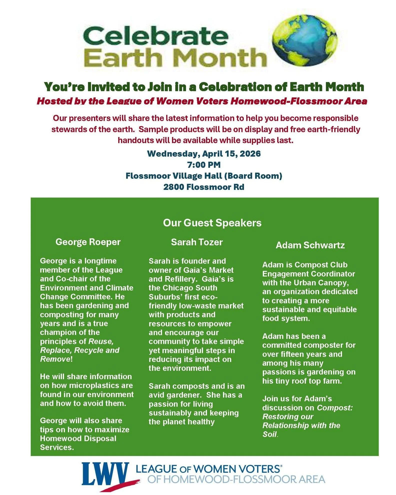 #ThisIsFlossmoor #EarthMonth