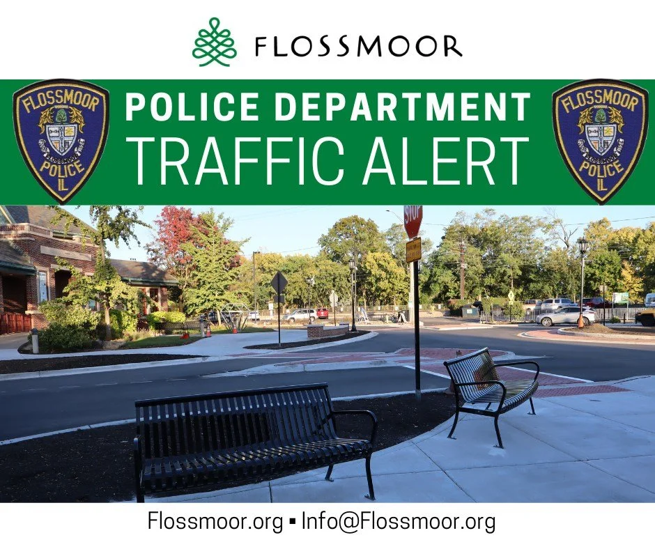 Greetings, Flossmoor! Effective Monday, April 20, the Village is implementing traffic pattern changes near Western Avenue School and Flossmoor Park to improve safety for pedestrians, students and motorists in our community. One-way, westbound-only tr