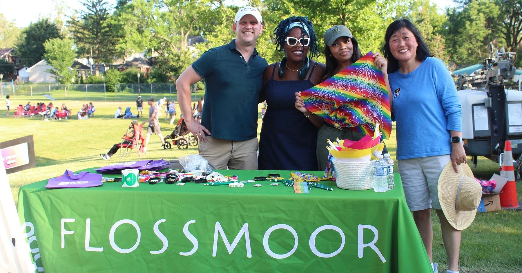 This pleasant weather has us looking forward to even more pleasant days (hopefully) in June! Mark your calendar for these special events in Flossmoor next month:

&bull; H-F Pride Fest: Friday, June 12, 5-9 p.m. in Flossmoor Park
&bull; Juneteenth Pa