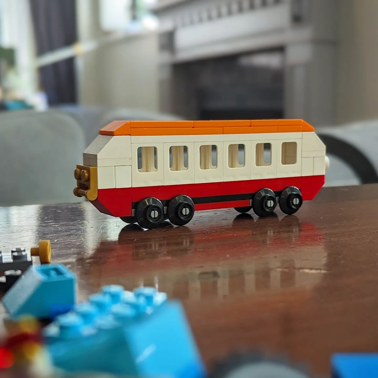 Some free Lego at a garage sale inspired a little build sesh with my kids, and I shot this one out before anyone got bored!