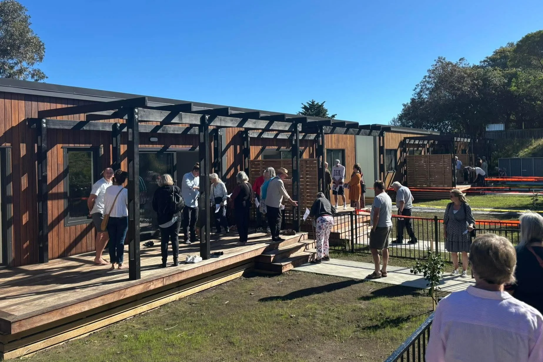 New Homes Blessed In Whanganui