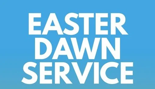 Easter Dawn Service - This Easter Sunday