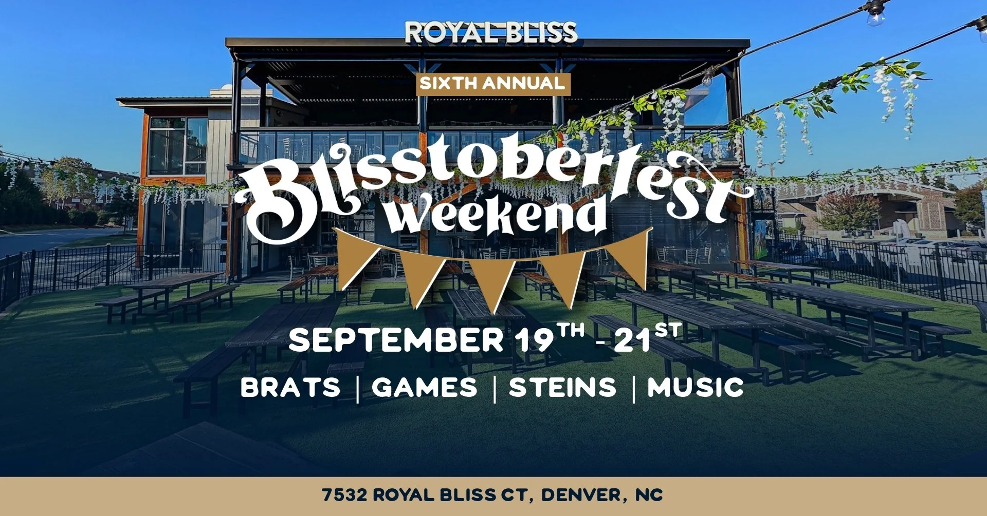 Annual Blisstoberfest Weekend!