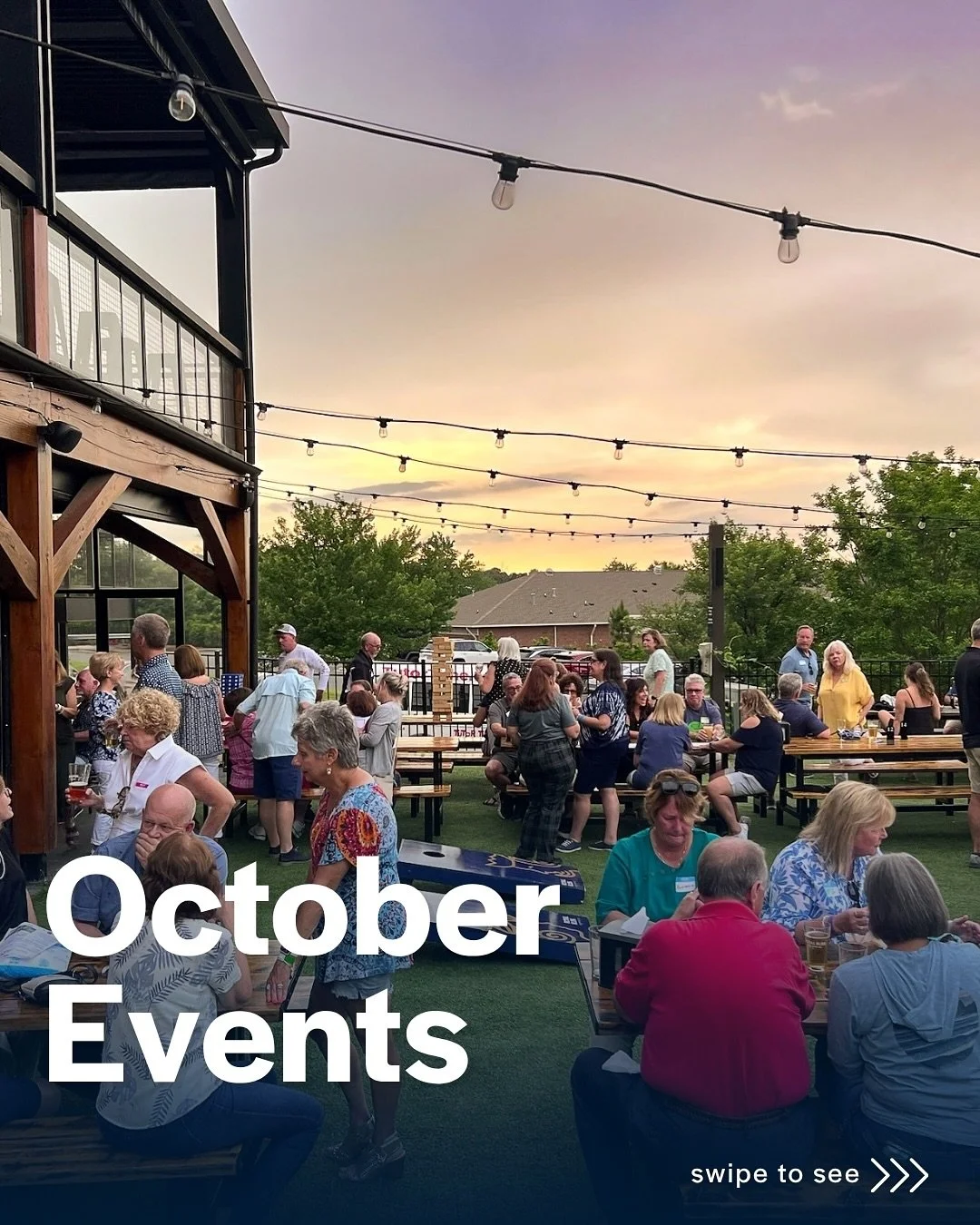 🍁 Crisp nights, cold beer, and a full calendar this October! 
🍔 Burger Weekend (Oct 24 &amp; 25): Bliss Burgers Menu + the one-of-a-kind Down for Doughnuts Burger makes its debut. 
🍻 Charlotte Craft Beer Week (Oct 17&ndash;26). Download the Craft 