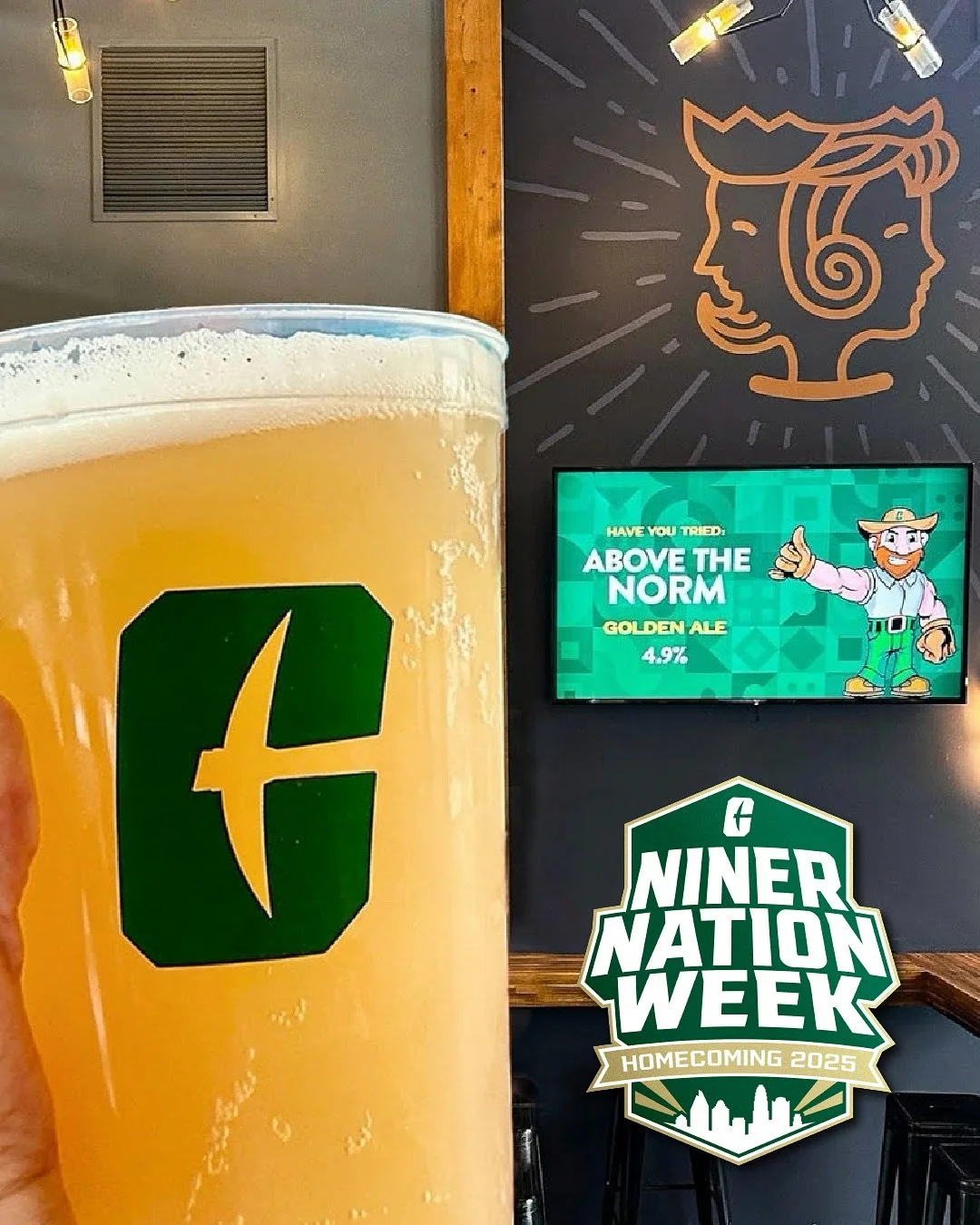 Proud to be Niner owned 💚🍻⛏️

It&rsquo;s Niner Nation Week and we&rsquo;re raising a glass to Larry&rsquo;s alma mater, UNC Charlotte. Royal Bliss is proudly Niner owned and featured in this year&rsquo;s Niner Nation Picks from @49eralumni 💛

Stop