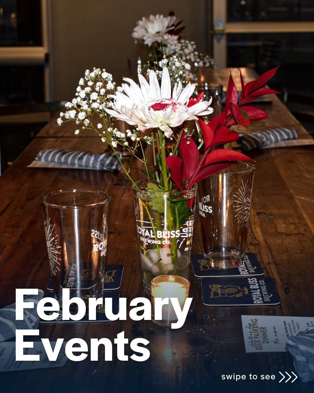 Hello February, we&rsquo;ve got plans. Save the dates and let Royal Bliss be your crush this month. 👑✨

🏈 Super Bowl Takeout Deals (Sun, 2/8) Preorders are open now for our XXL pizza &amp; wings combo. We&rsquo;re closing early at 7pm, so be sure t