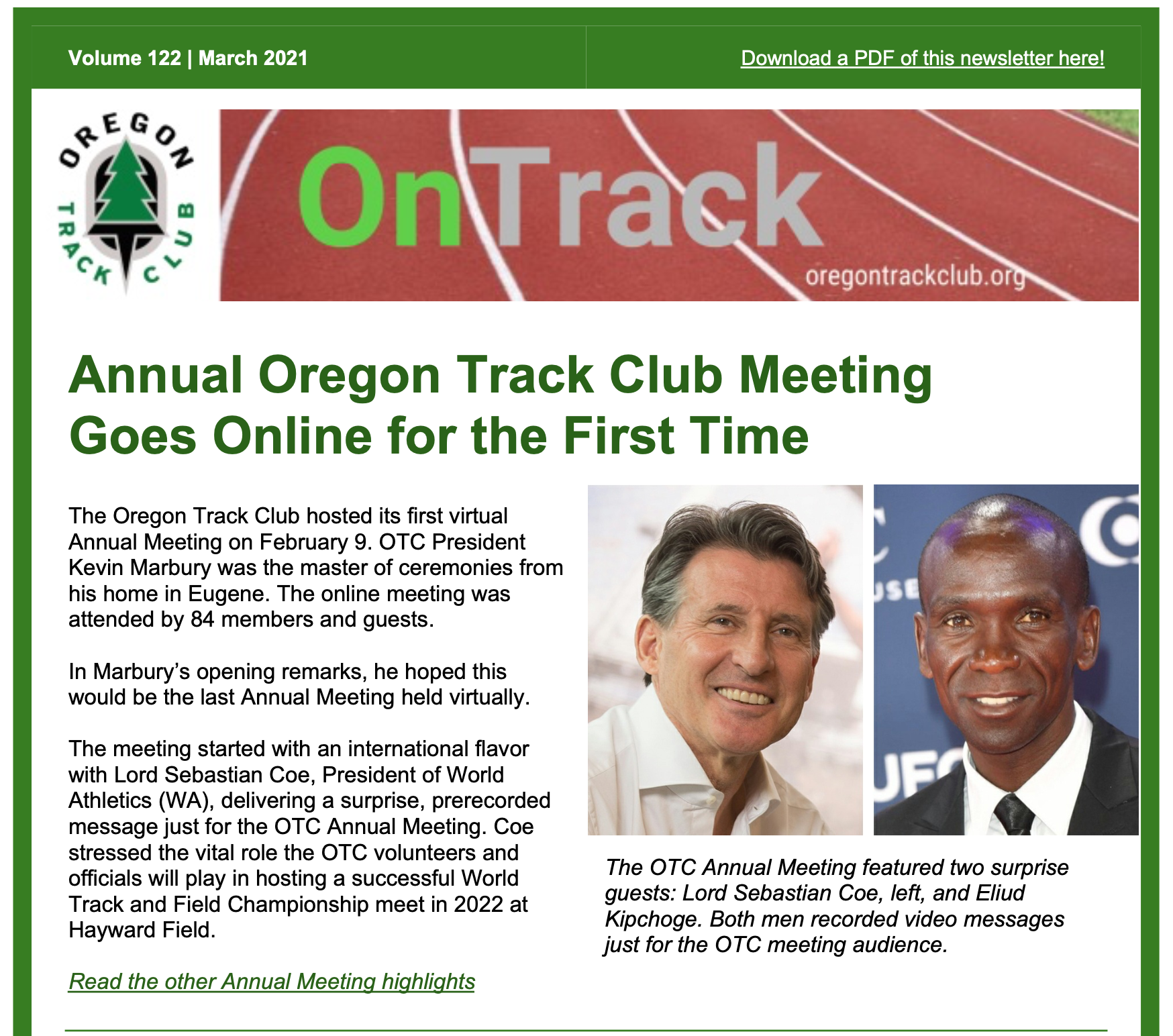 Oregon Track Club Oregon Track Club