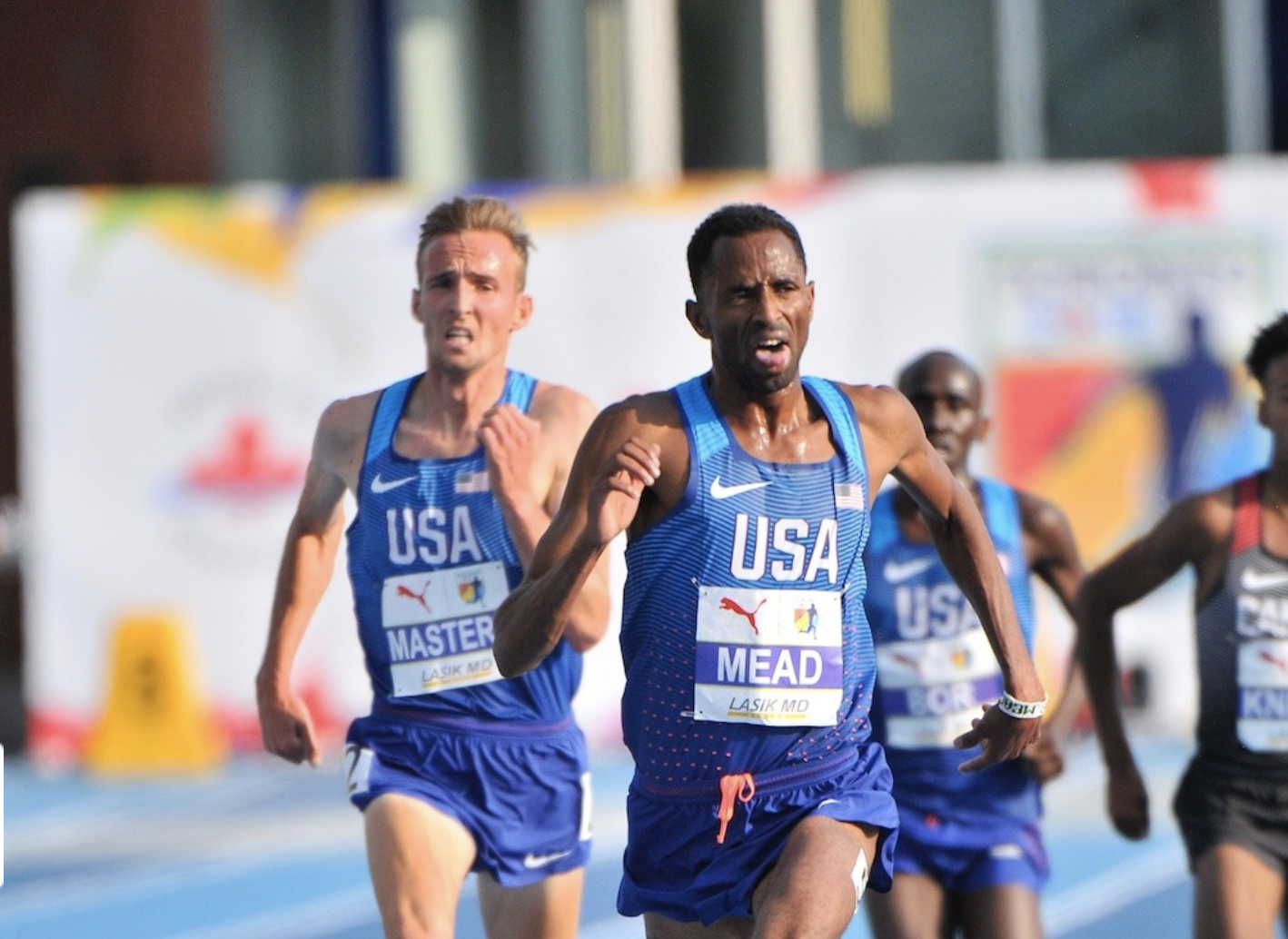 Mead wins 5,000m crown at NACAC Championships