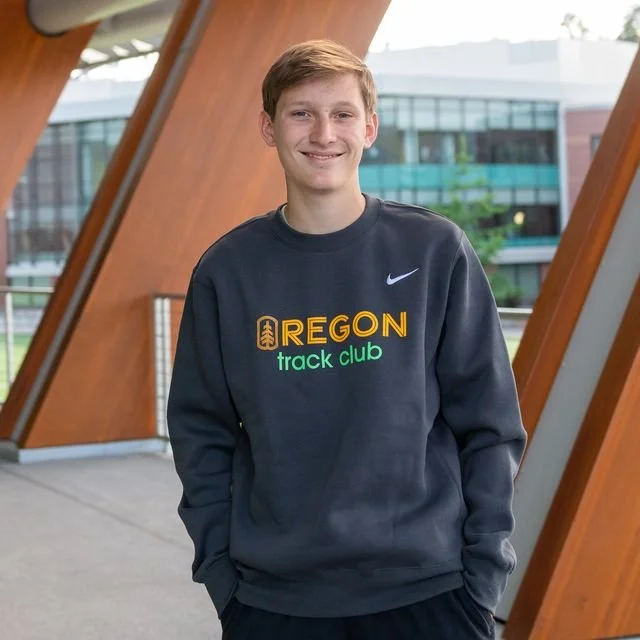 Wavy Tree Oregon Track Club Anthracite Nike Crewneck Sweatshirt 