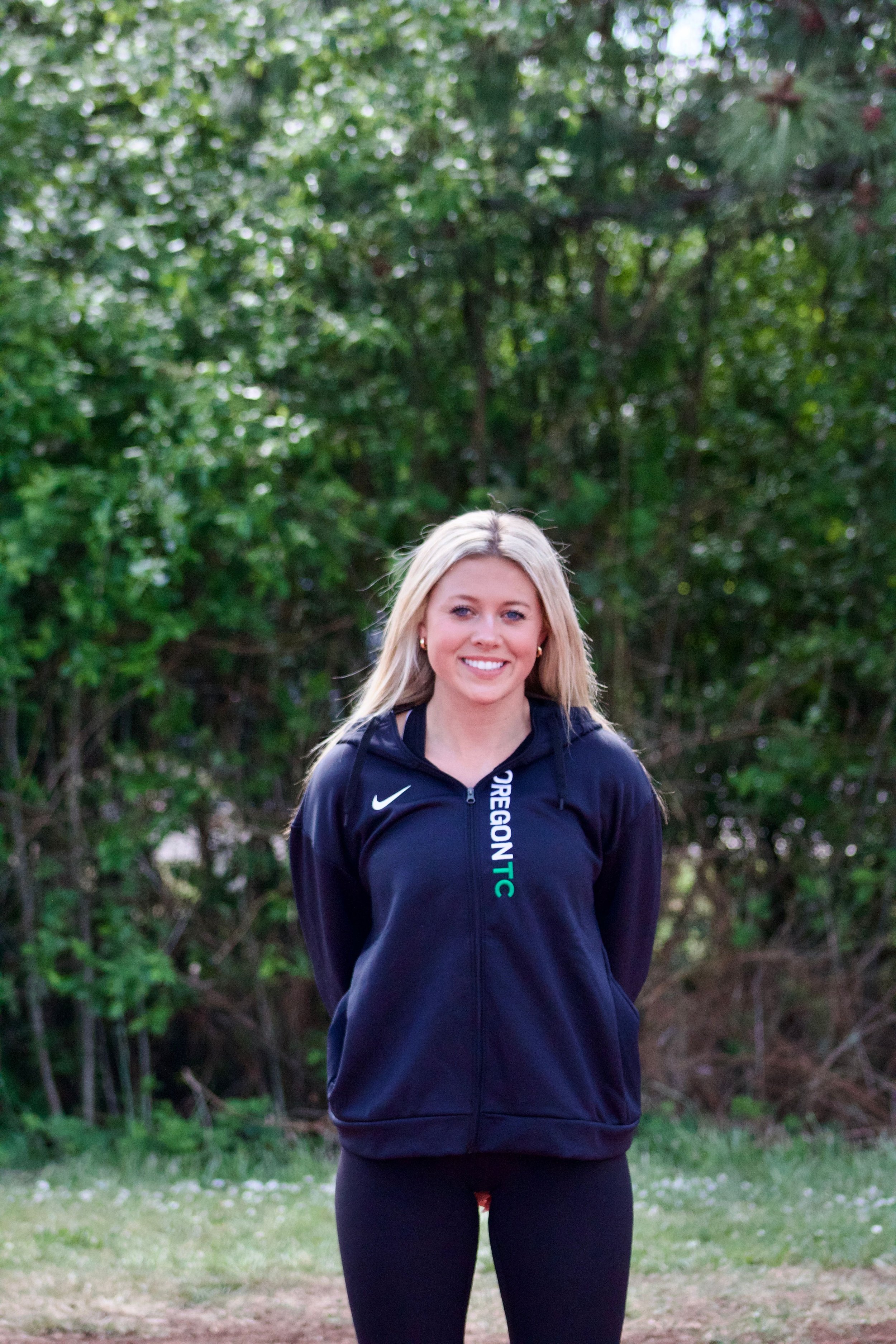 Women Black Nike Full Zip Up Sweatshirt