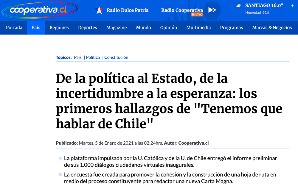 tenemos que hablar de chile