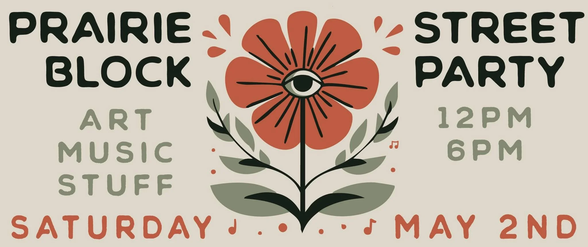 Find us at the Prairie Street Block Party!