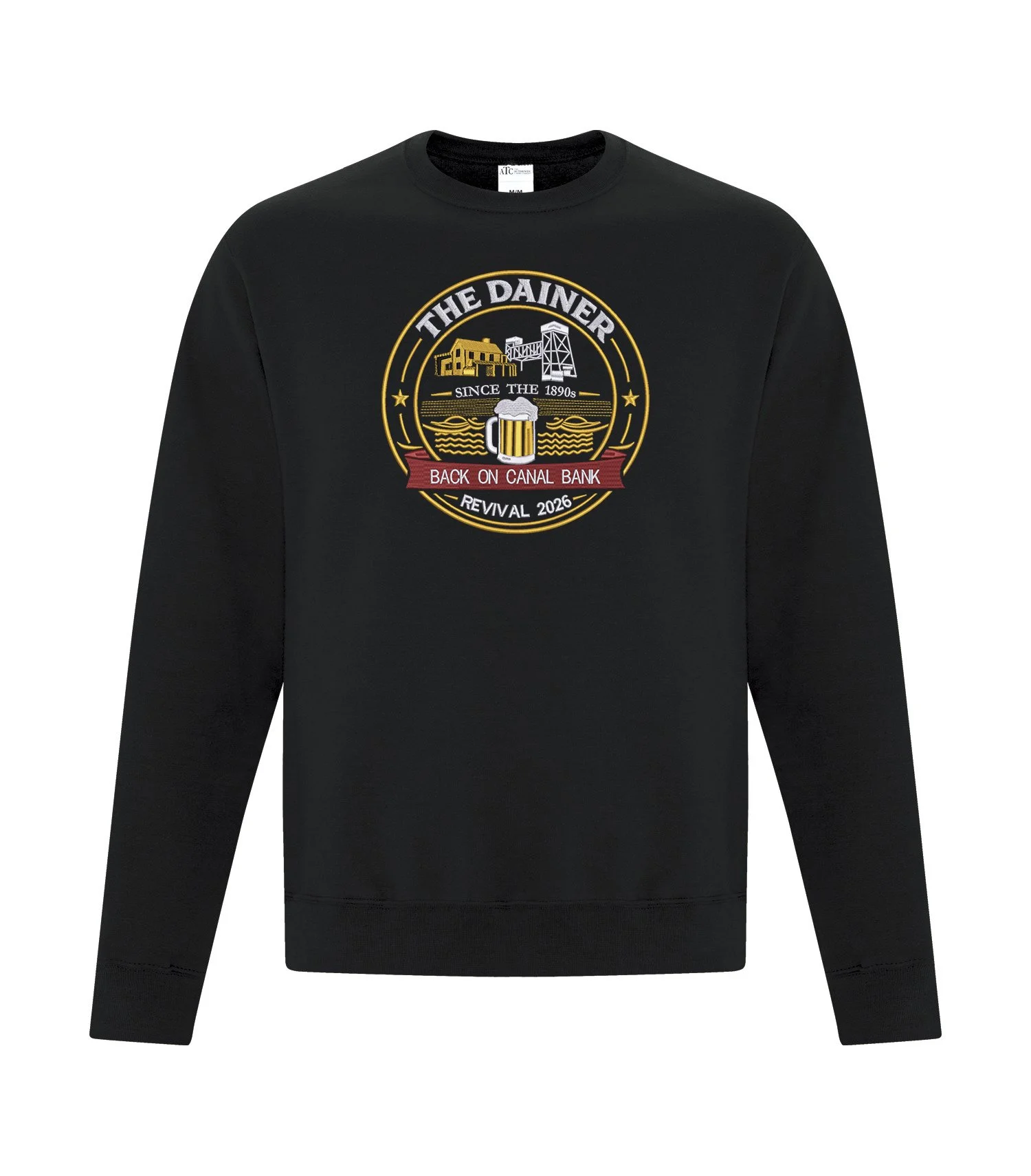 Embroidered Crewneck