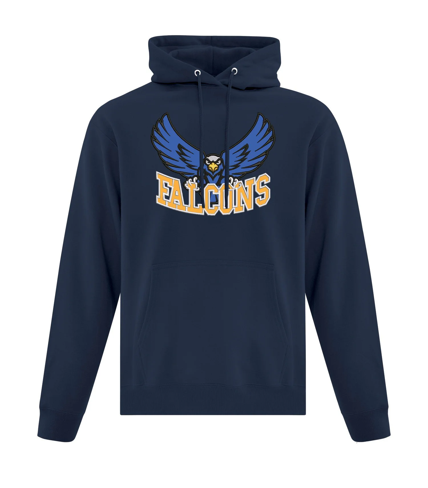 Fitch Street Falcons Embroidered Pullover Hoodie