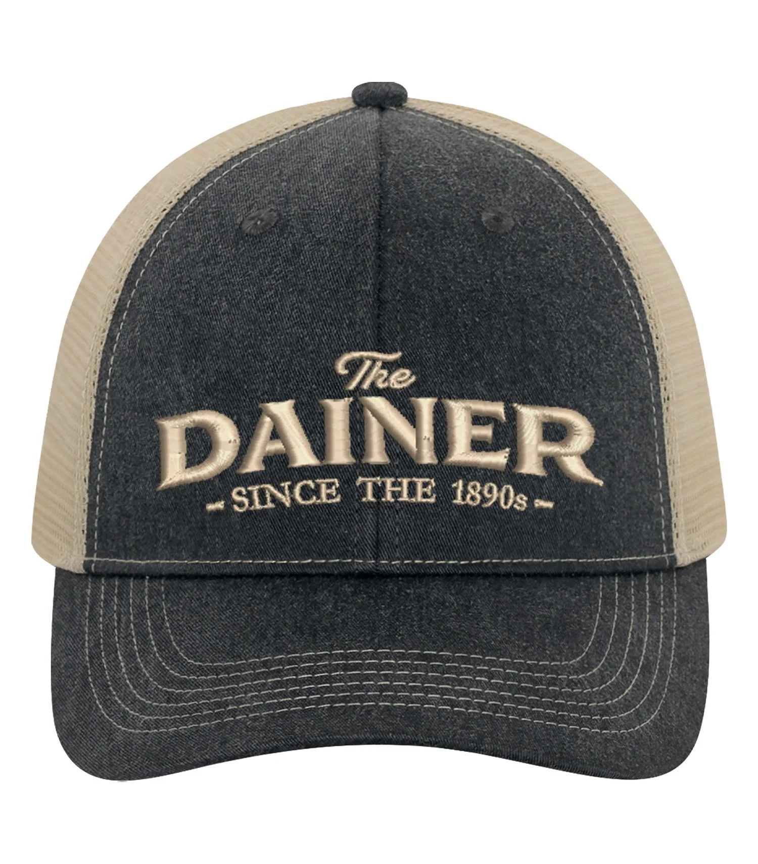 The Dainer Pigment dyed trucker cap