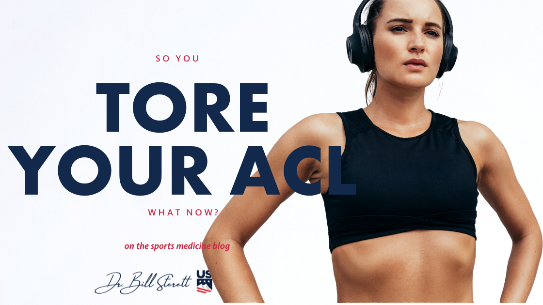 What should you do if you tore your aCL this winter?