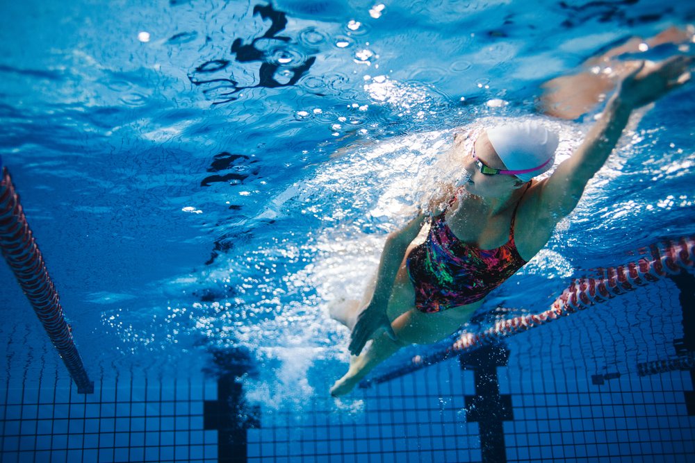 Shoulder impingement is common in swimmers