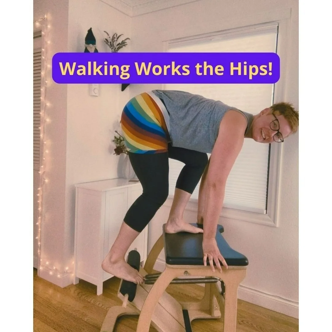 Walking Works the Hips!