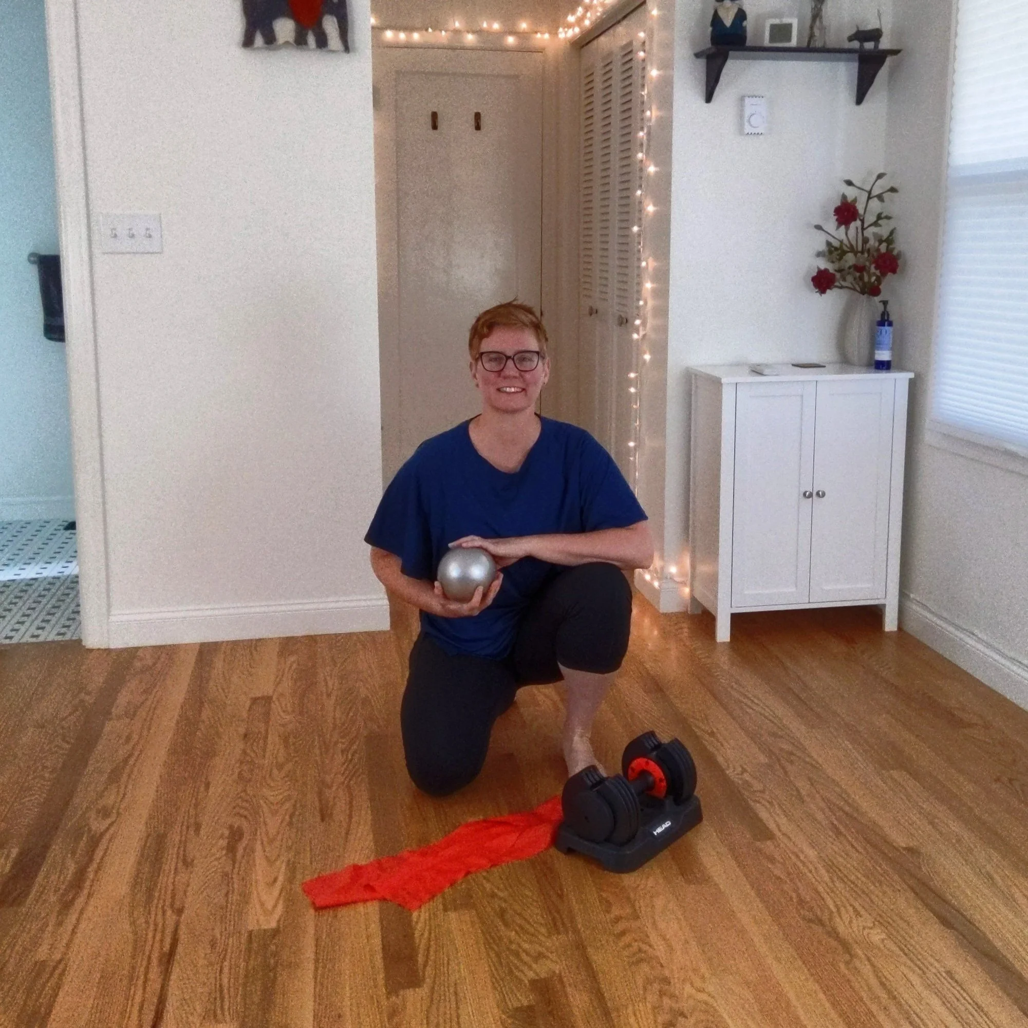 Hip Lift Progressions + Cat