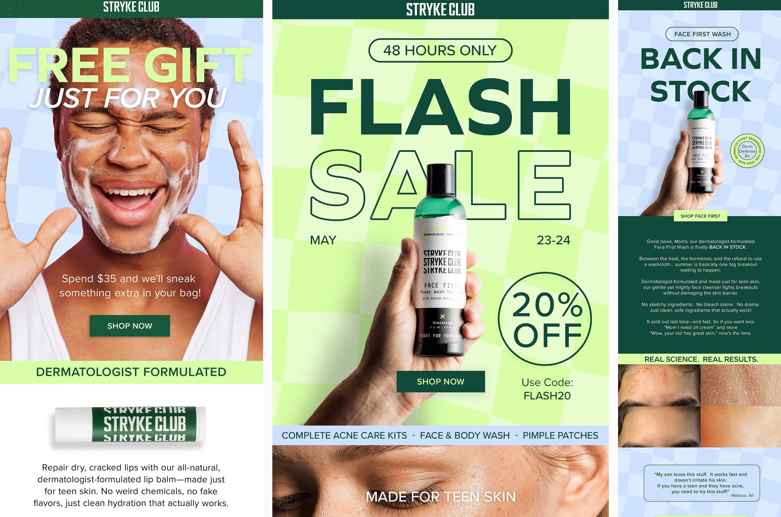 Stryke Club: Brand Refresh