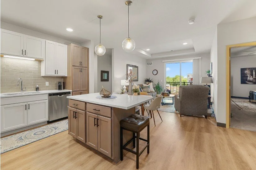 Main Street Apartments - Living Area