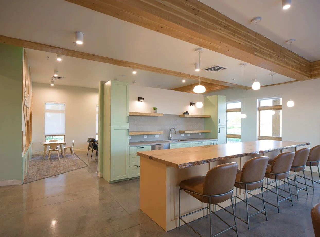 Meadow Vista Apartments - Kitchen &amp; Living Area