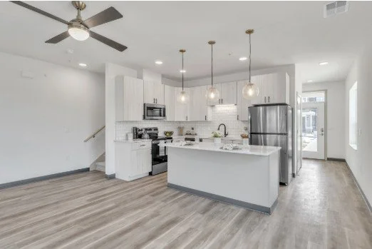 Main Street Townhomes - Living Area