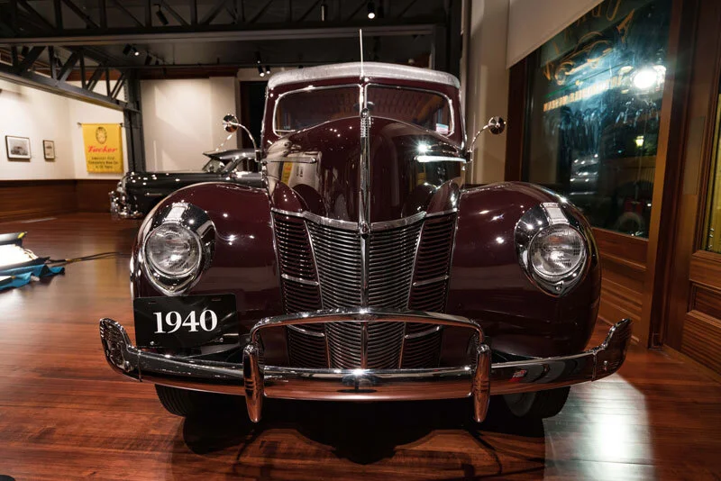 Lumpy Rutherford 40 Ford 1940 Ford Deluxe Woody — Audrain Auto Museum