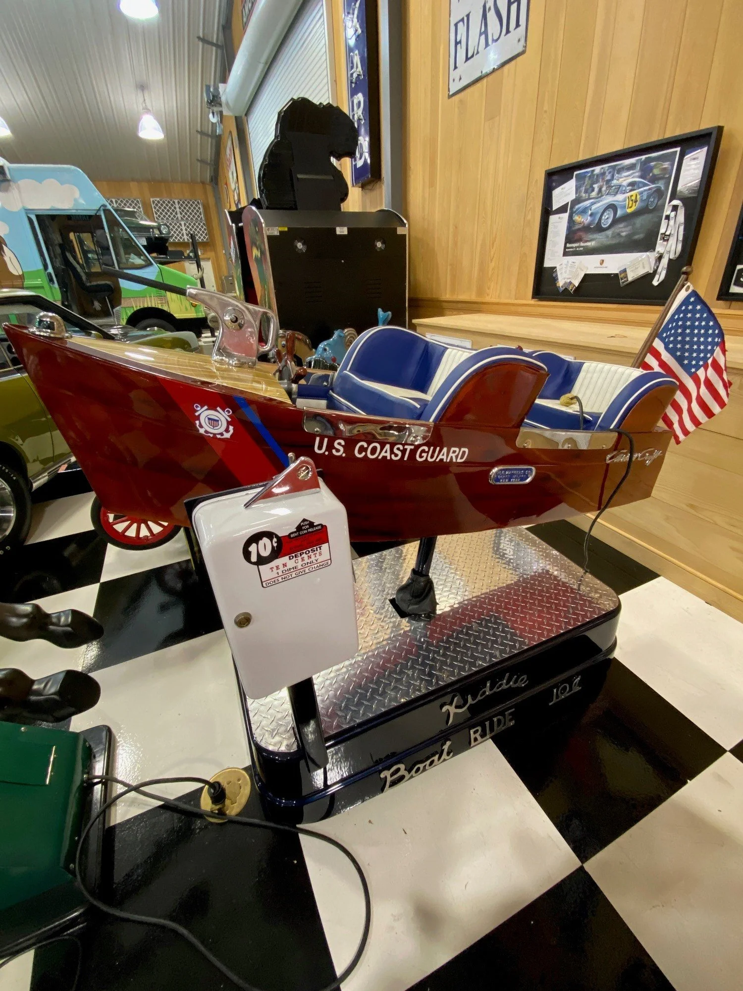 1950s Chris Craft Kiddie Boat Ride — Audrain Auto Museum