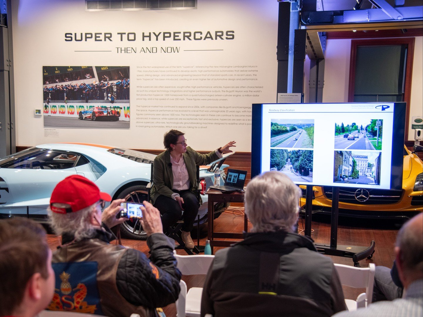 Thank you to Emma Yeh and all the guests who joined us in the gallery for last night's seminar: Can Our Roads Handle Hypercars? 🚗🎤 We loved learning about the history and infrastructures of the roads we drive on, and how they interact with these in