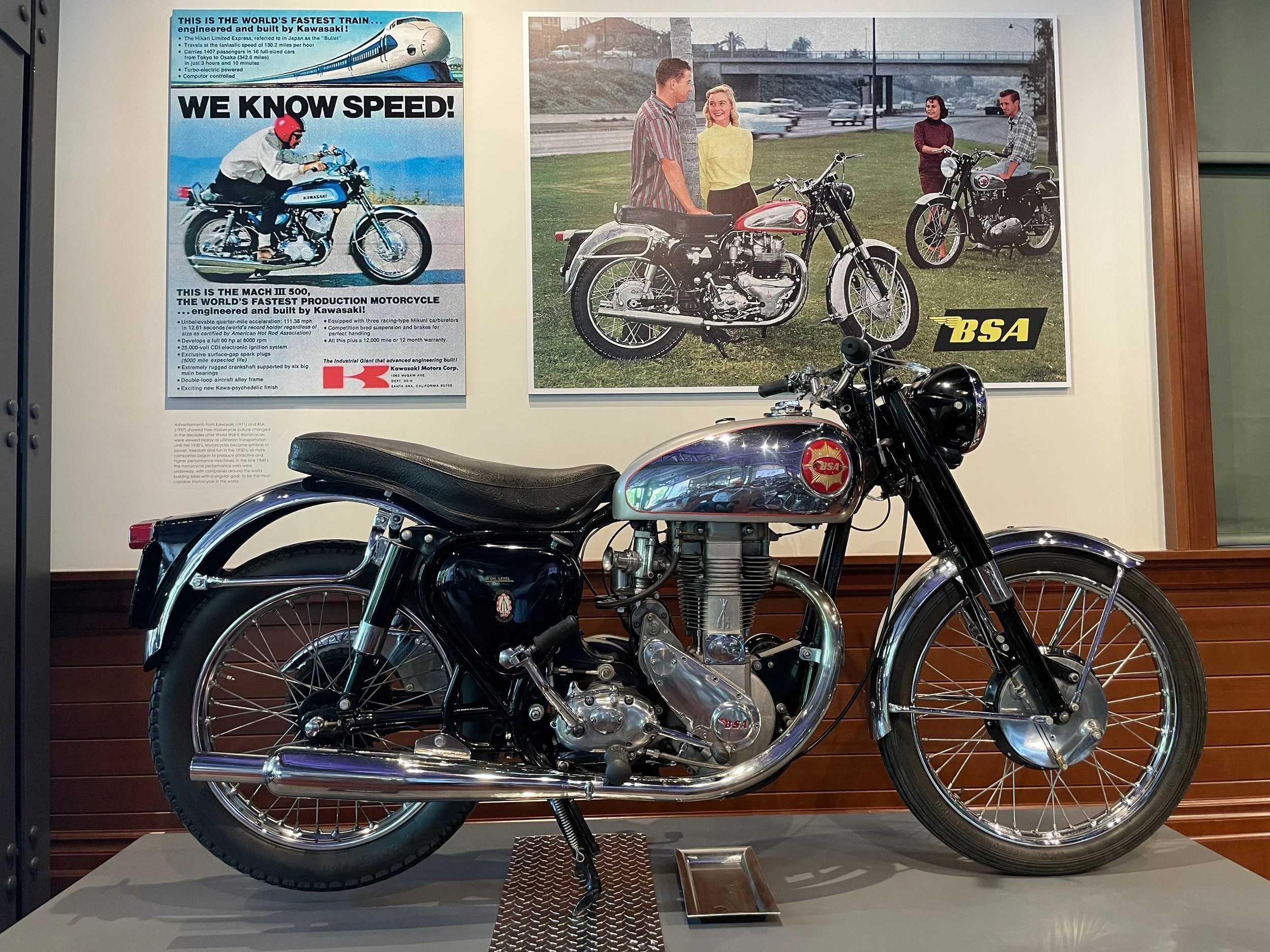1953 BSA Gold Star BB34 Motorcycle