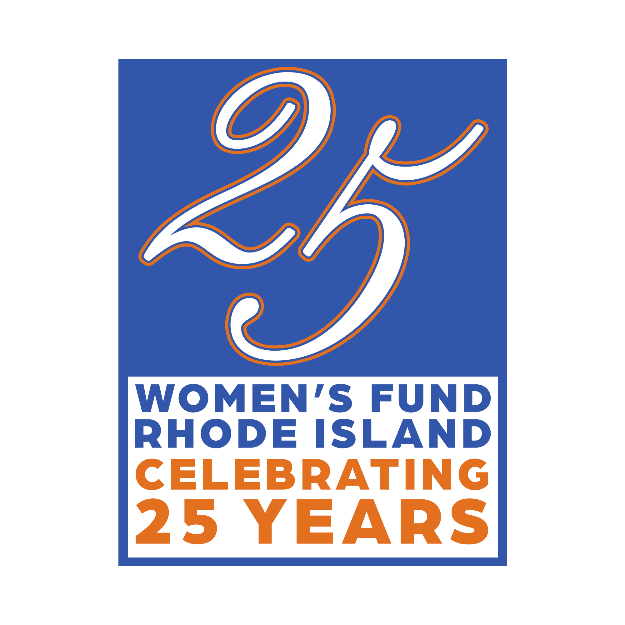 Womens Fund RI 25 year logo