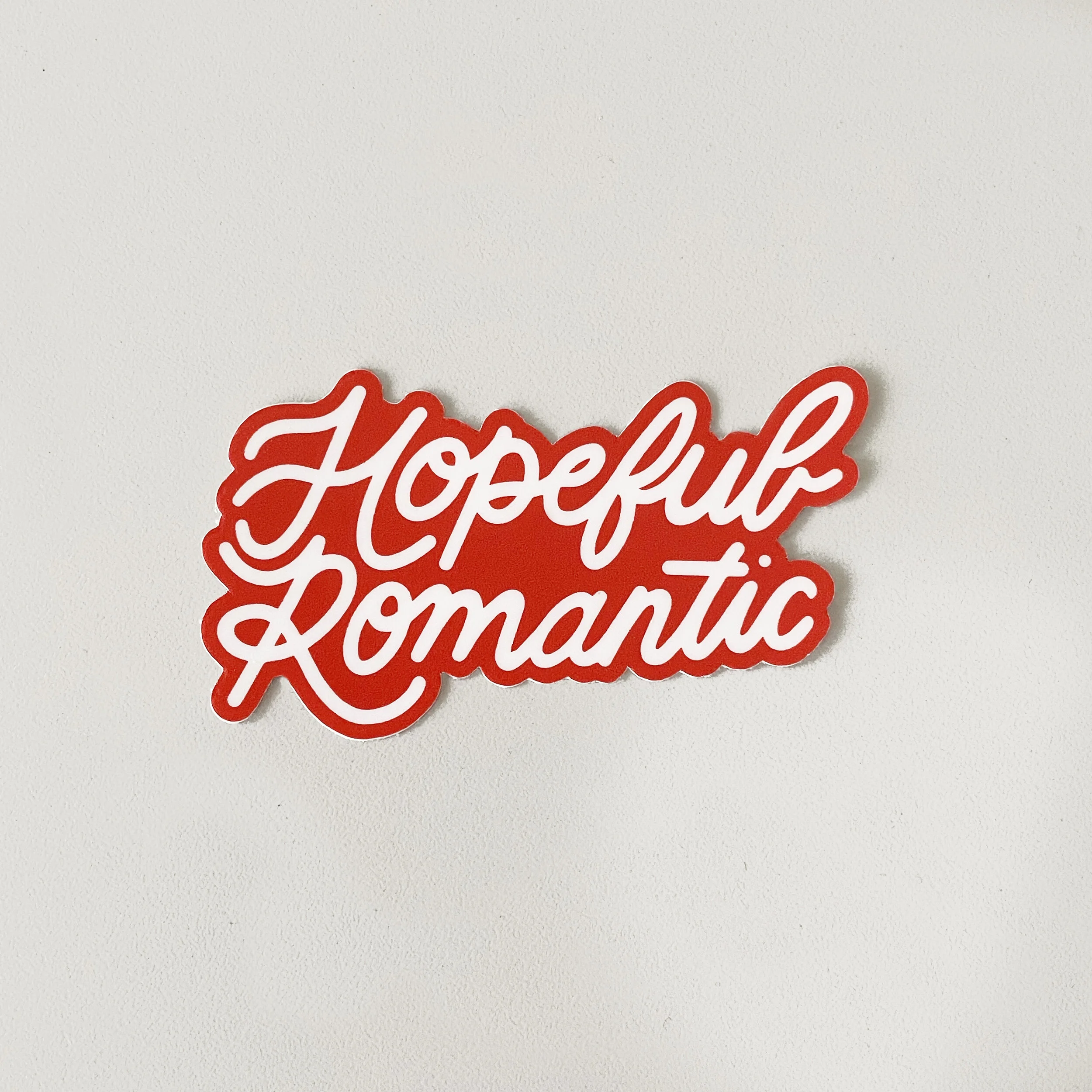 Hopeful Romantic Sticker