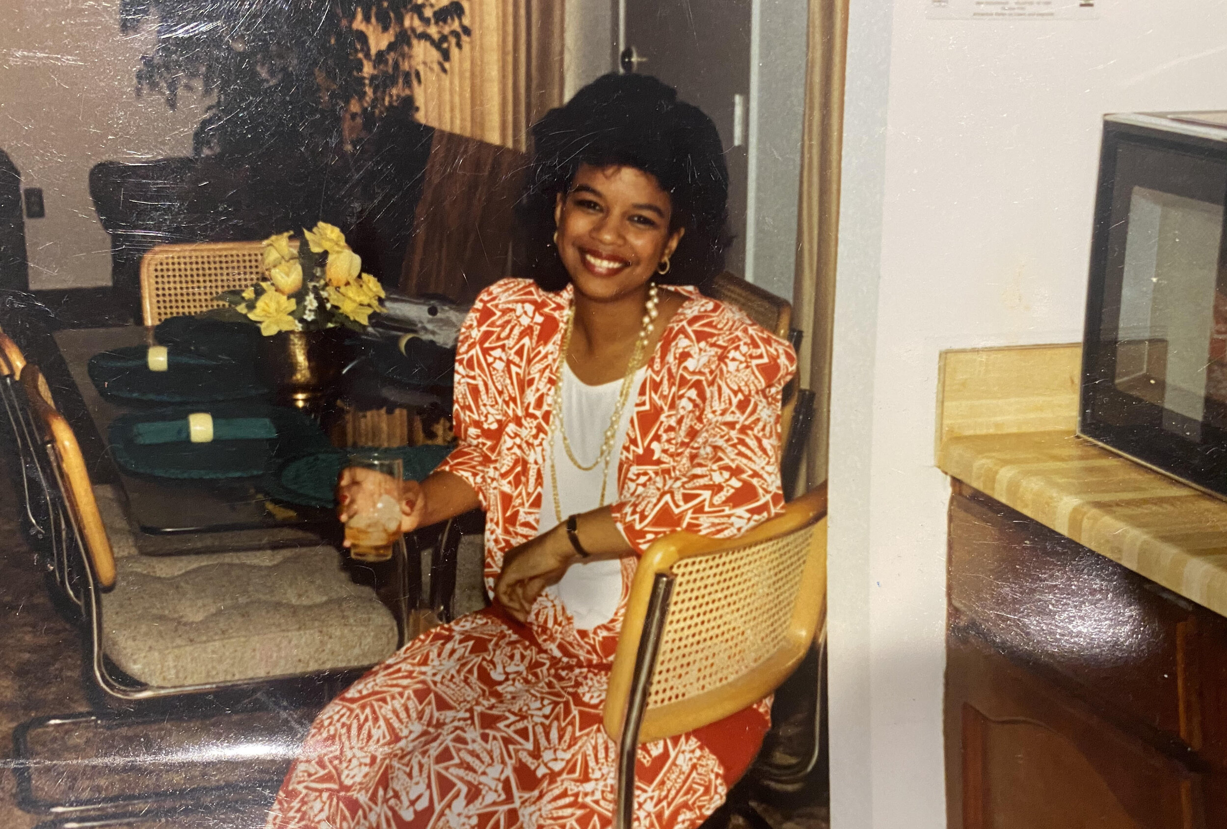 Jailyn�s Mother, Kimberly (Kimmie), in the kitchen of her first apartment.