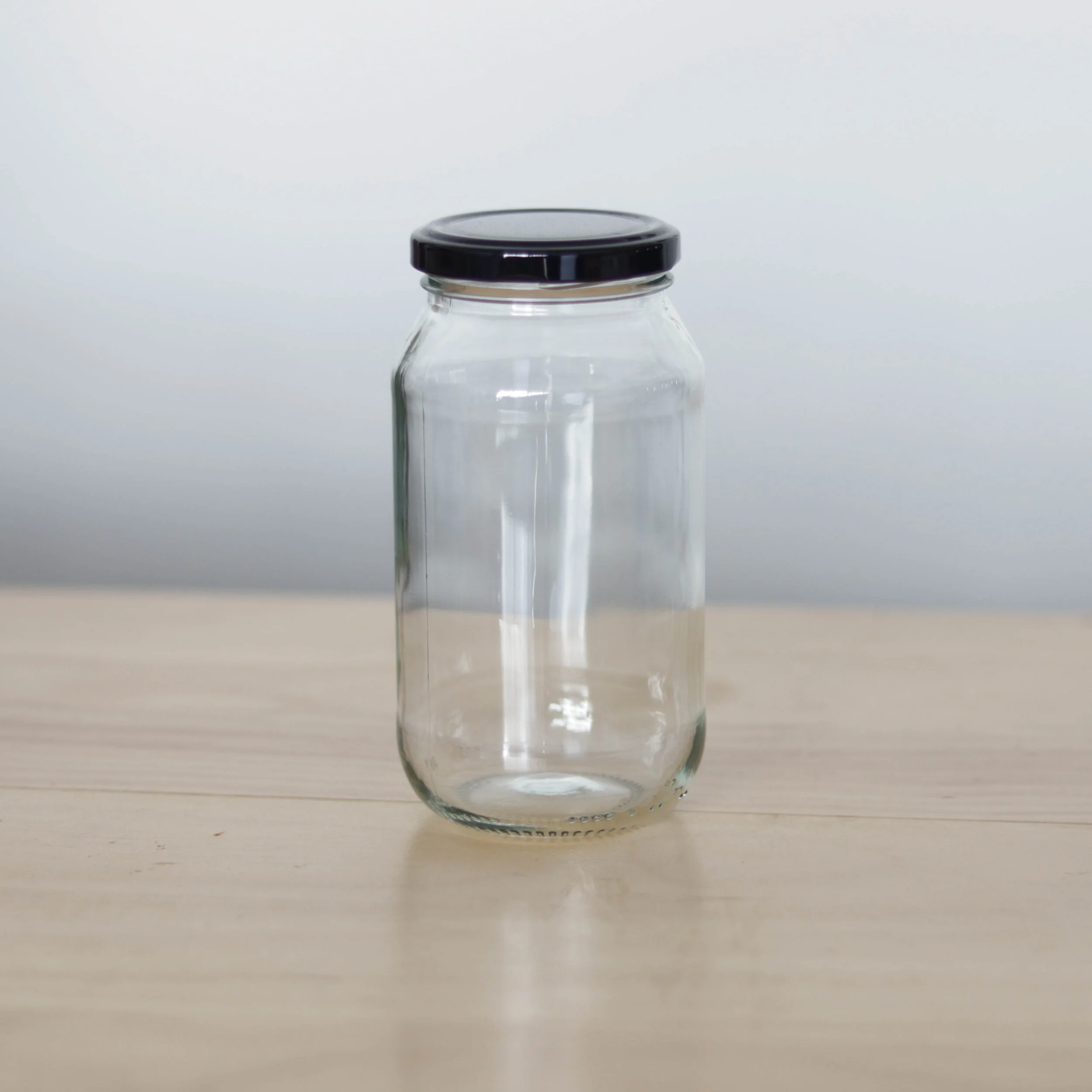500ml Food Jar Black Cap.jpg