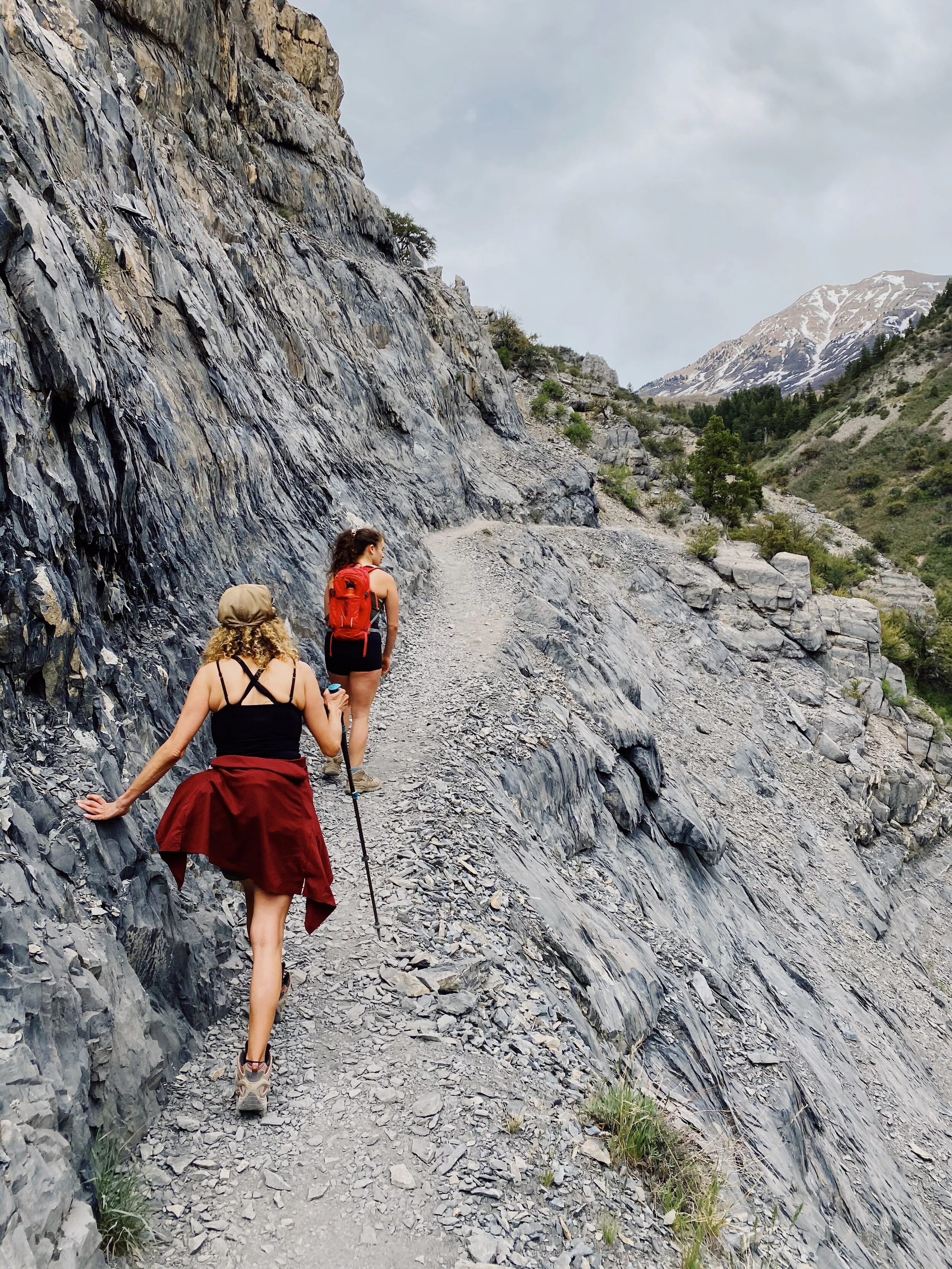 The beginning of many drop-offs.