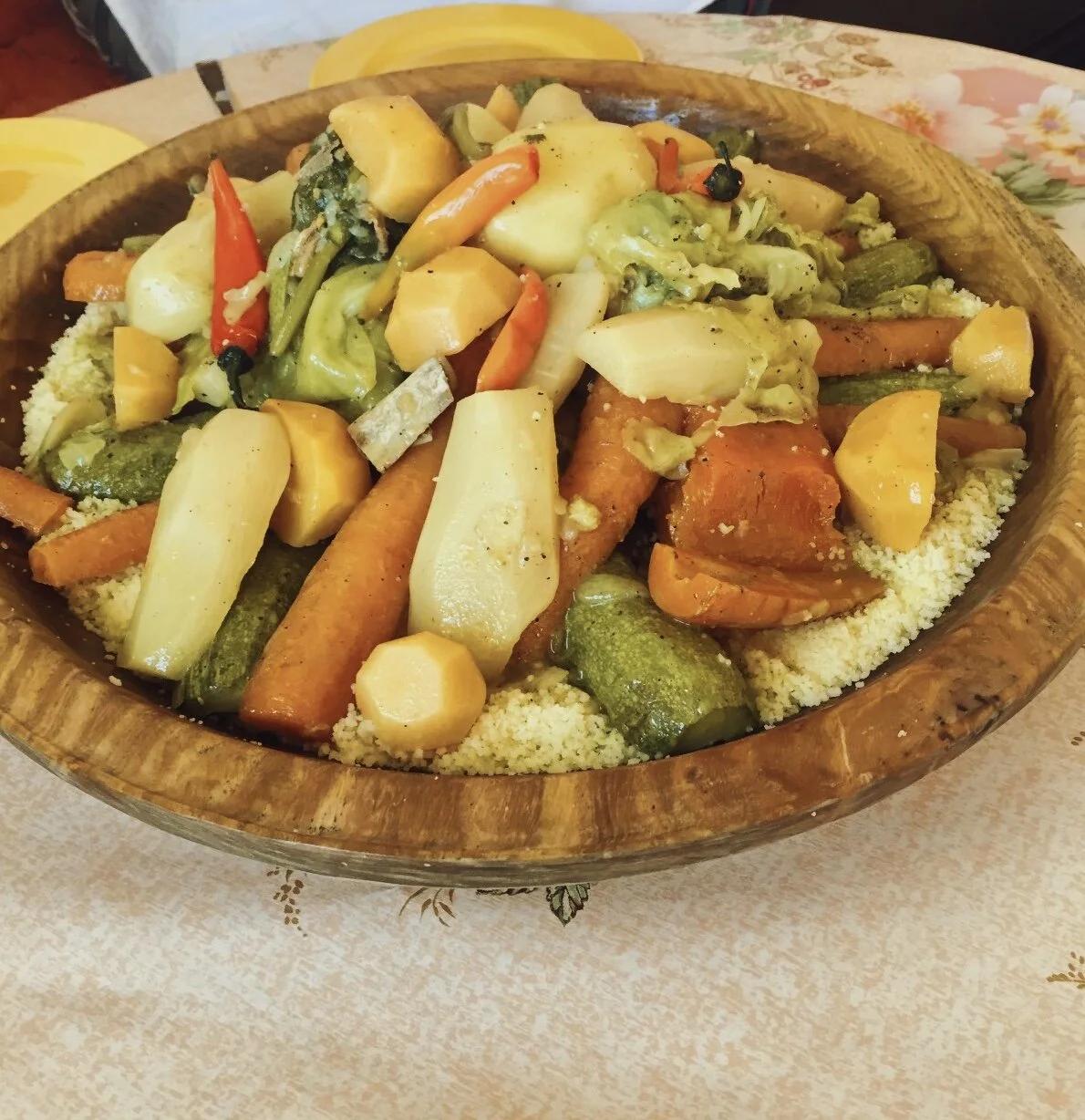 Moroccan Couscous — The Woven Basket