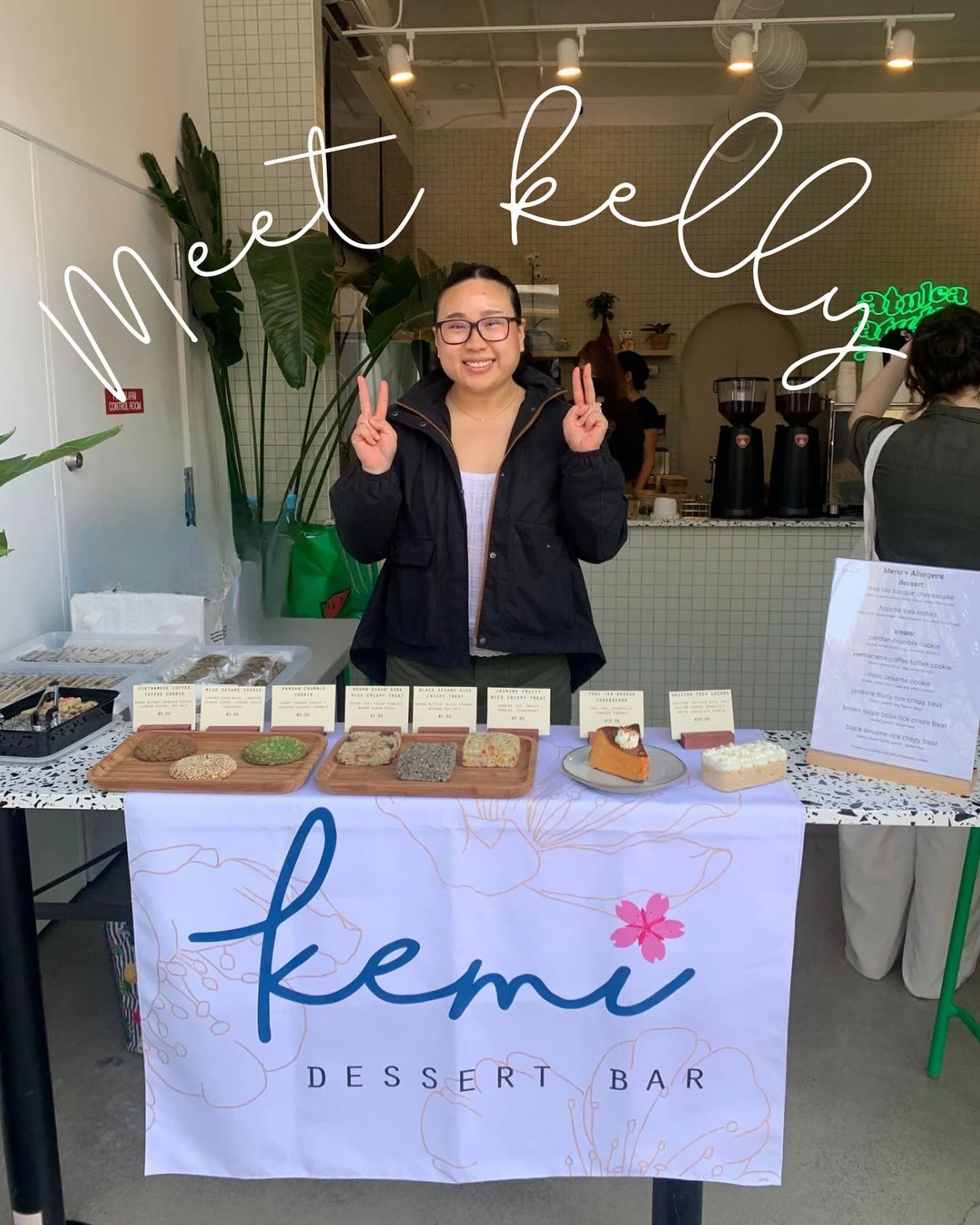 👋Hi, I&rsquo;m Kelly, the owner/baker of Kemi Dessert Bar! 

After three months of pop ups here in Seattle, I thought it was time to properly introduce myself 😁

Long story short, I was born and raised in NY, started working in bakeries/restaurants