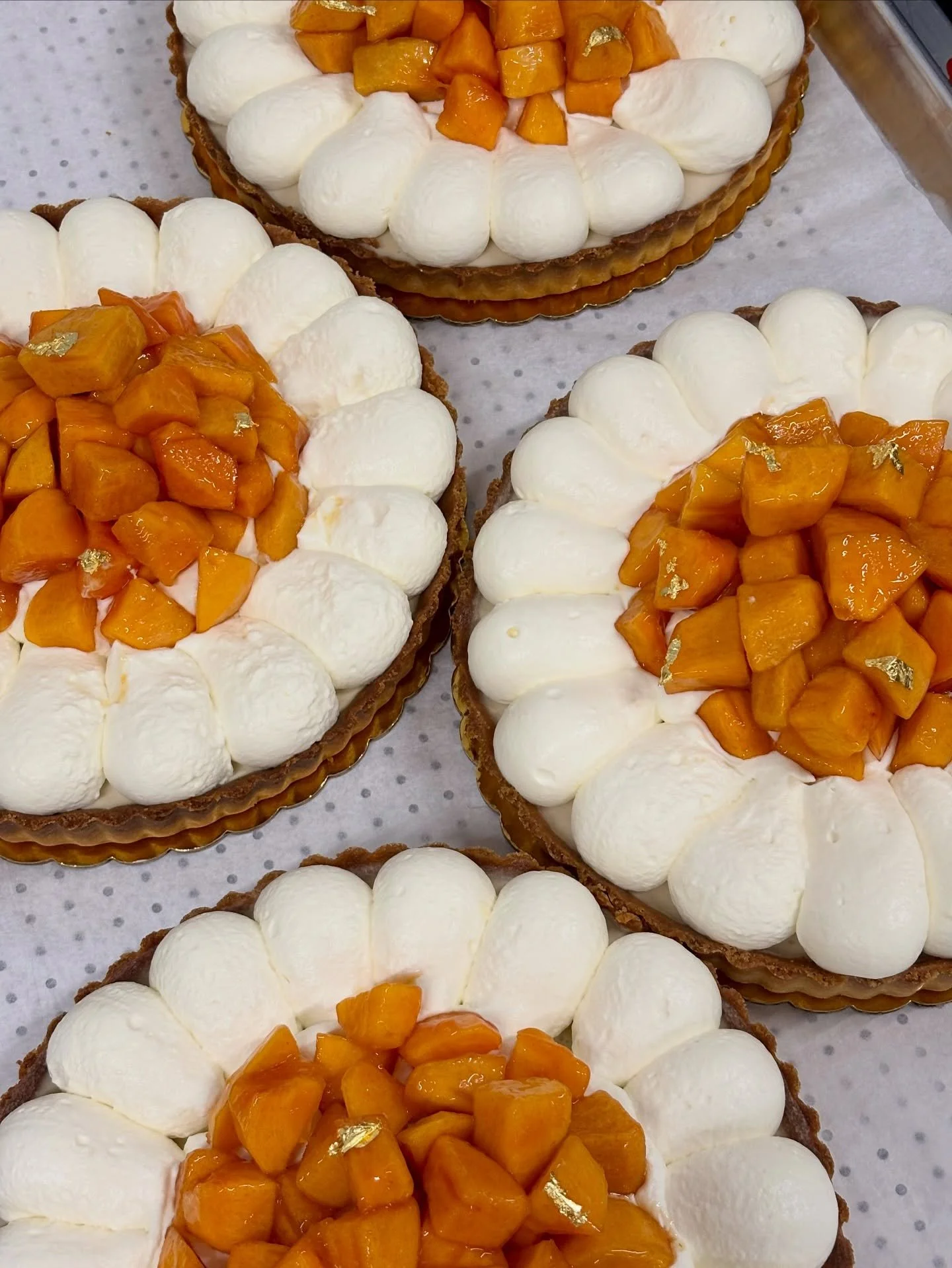 Thanksgiving production bts! 

It was quite the adventure, trying to figure out how to fit all those desserts in our tiny fridge. Super grateful to have three awesome gals to help make it all happen 🥰

Thank you again for having us be a part of your