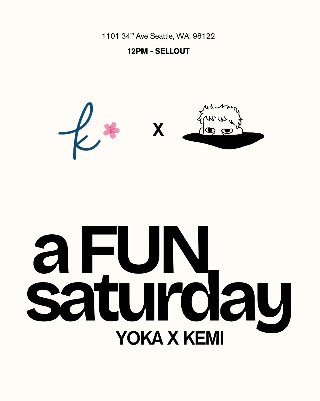 Two words: cinnamon rolls 

Come join us this Saturday, 2/28 at @yokateaofficial ONLY for some very fun and delicious sweets!! 

We&rsquo;ll be bringing three incredible (cinnamon) rolls and a very yummy cake, too!! This is a pretty exclusive menu&md