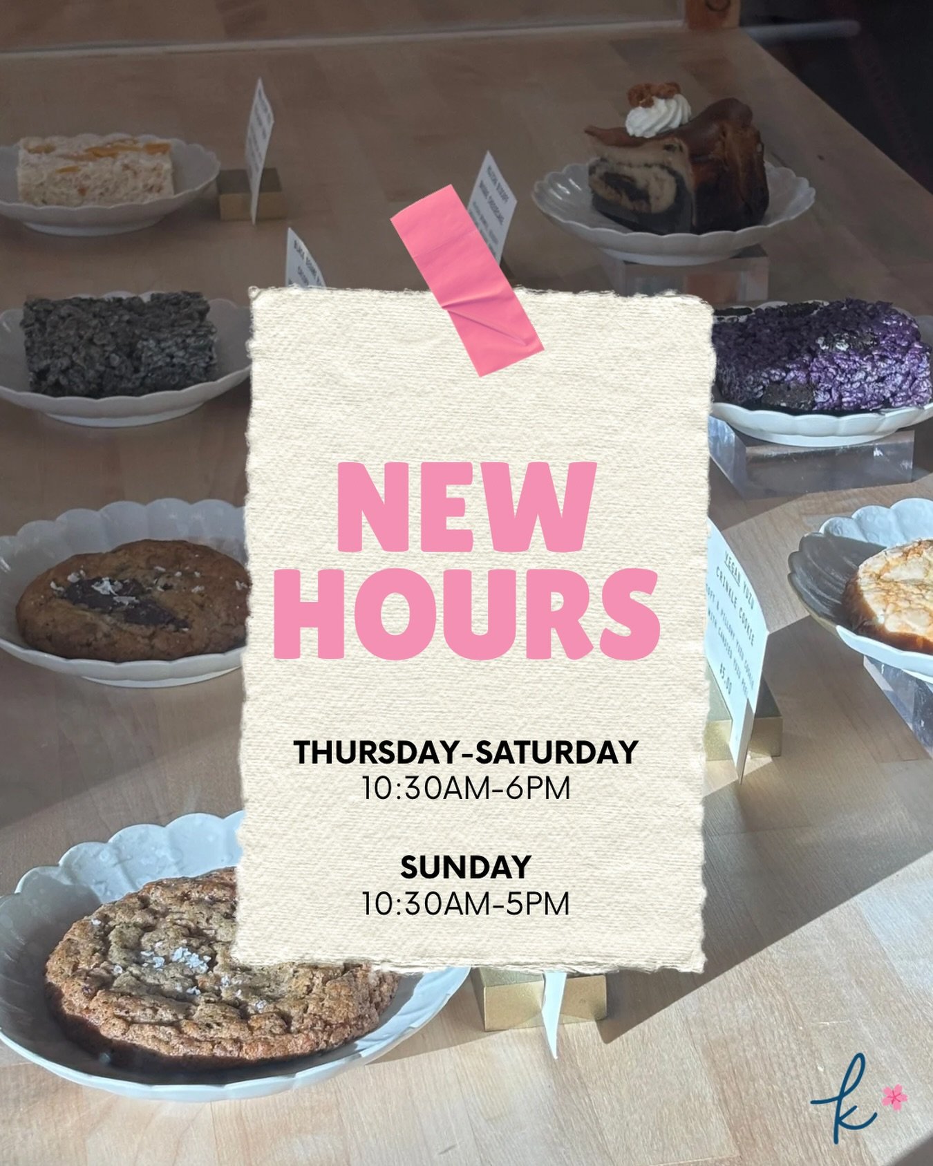 🚨WE&rsquo;RE OPEN THURSDAYS NOW!!!

Hallelujah!!! MORE DAYS FOR MORE KEMI!!! 

We&rsquo;re opening on Thursdays starting this Thursday, 4/2 (right after April fools day, so you know it&rsquo;s real and not a prank). 

We&rsquo;re also adjusting hour