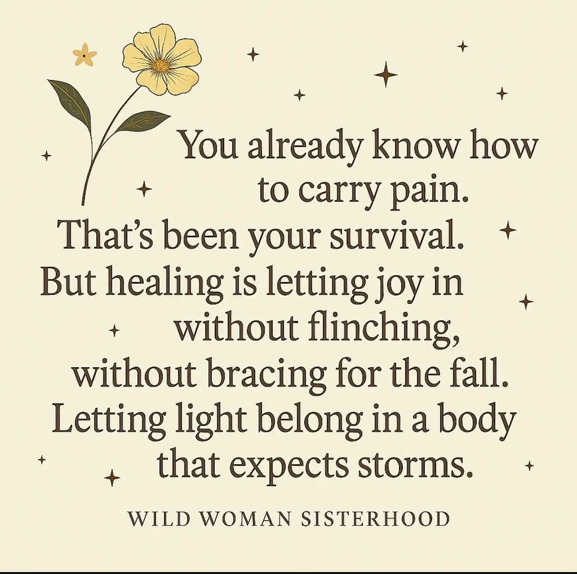 Letting in light & joy