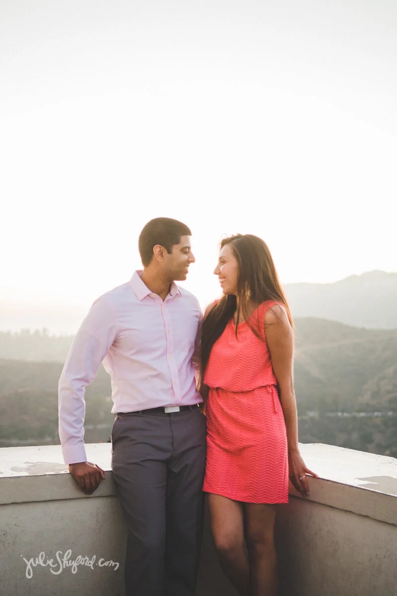 Griffith Observatory Engagement: Arizvel + Pradip