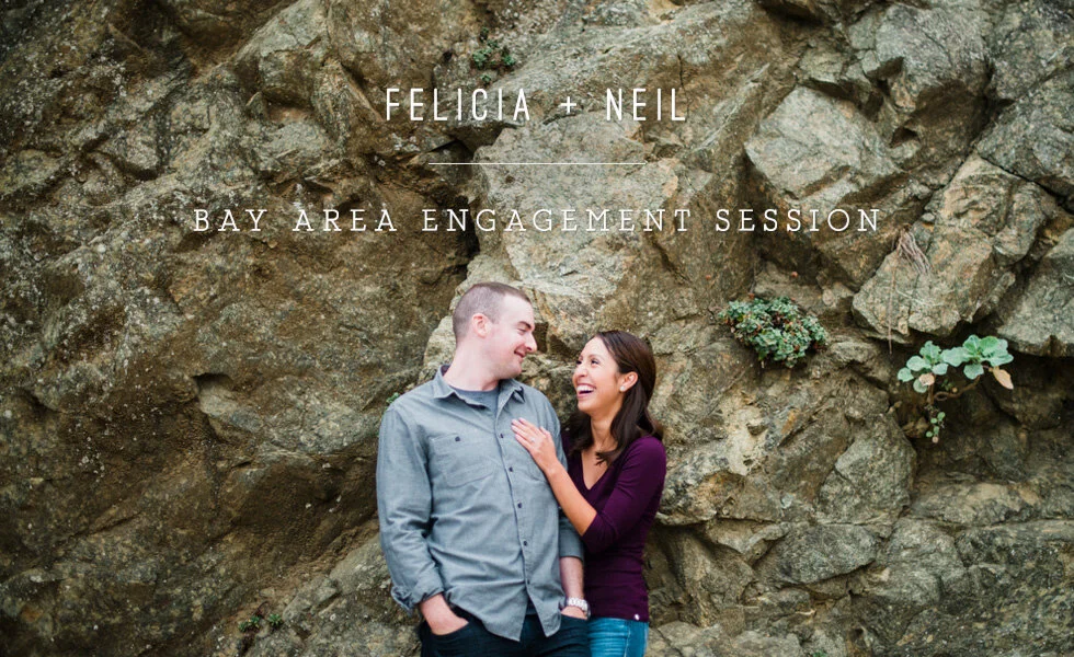 Felicia + Neil's Engagement Session: San Francisco Bay Area